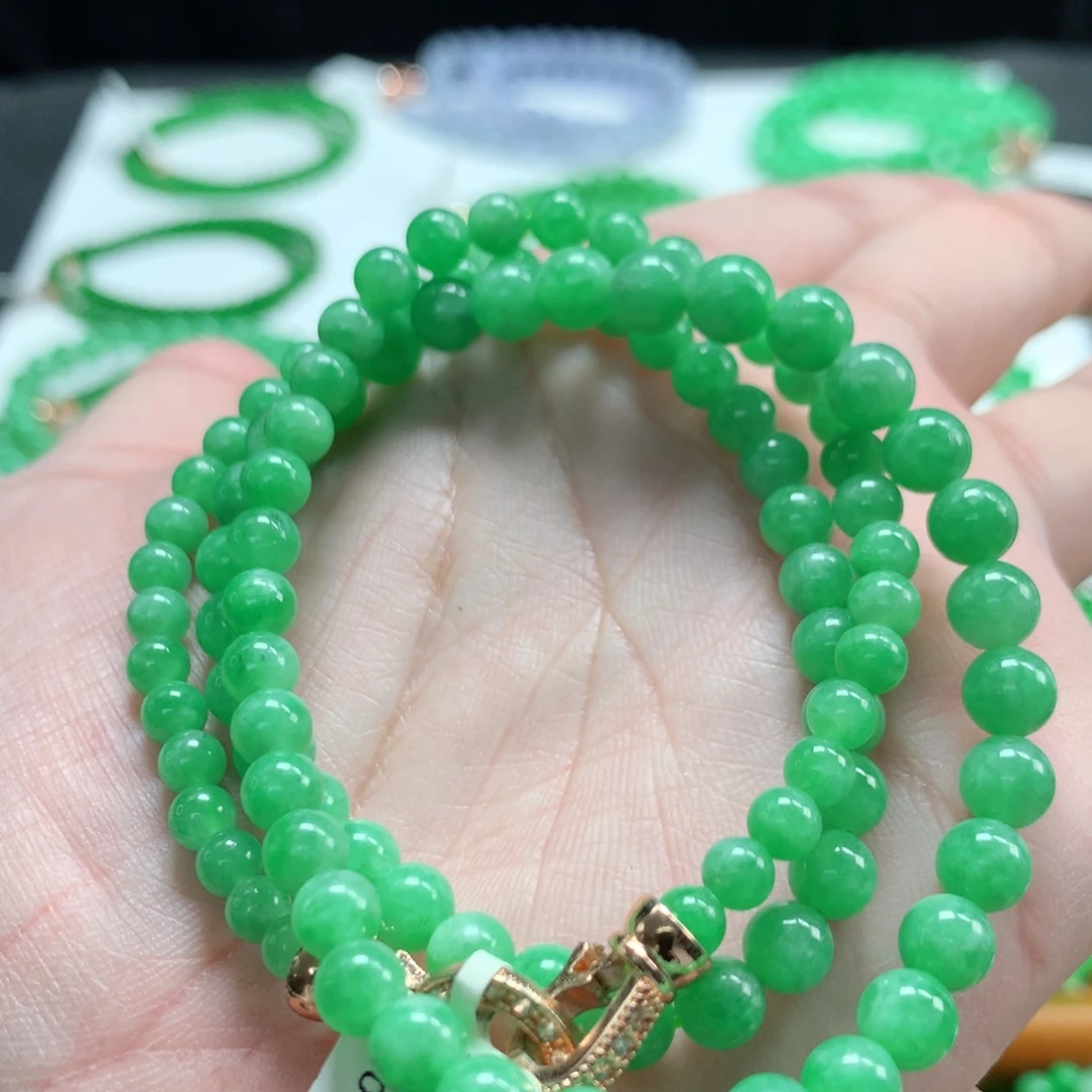 翡翠未镶嵌手链翡翠