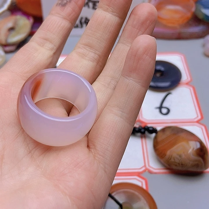 【闪购商品】玛瑙/玉髓珠宝半成品未镶嵌旅***记