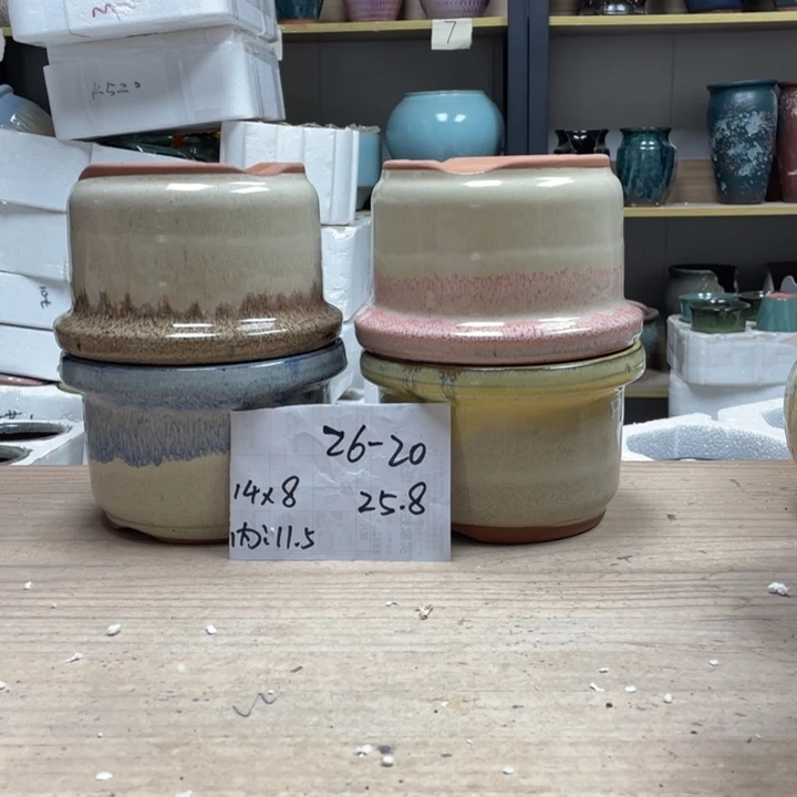 紫砂花盆多肉花盆微瑕20