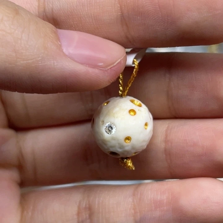 猛犸象牙手串/手链/手镯猛犸石珠14mm