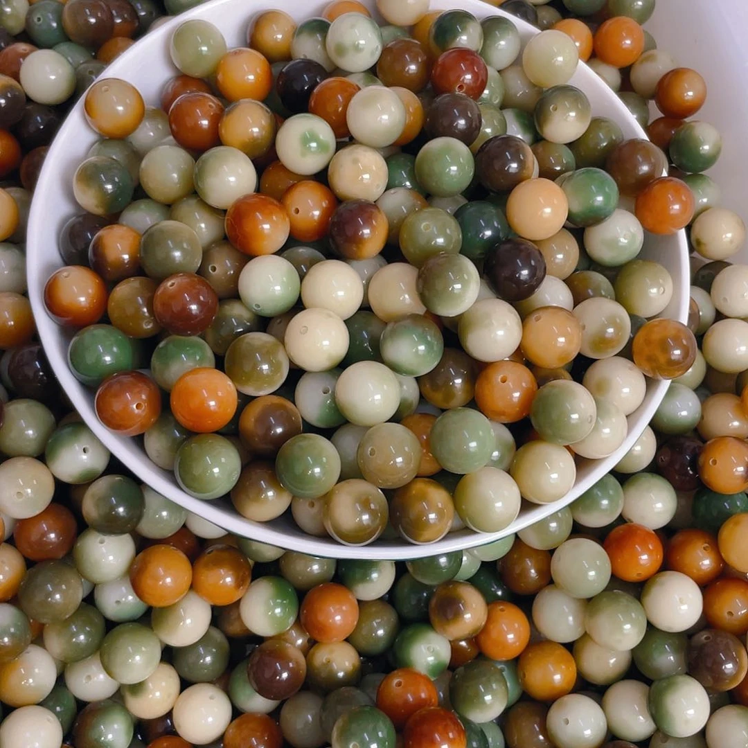 菩提根/象牙果吊坠15.75mm50颗花皮