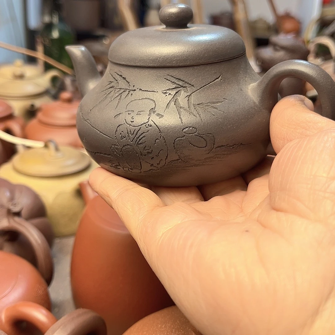 紫砂茶壶全手工制作