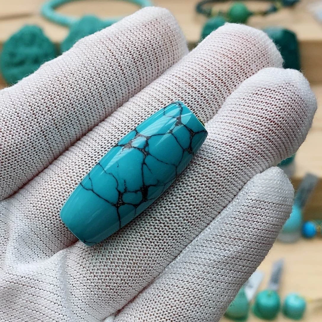 未镶嵌绿松石珠宝奇石