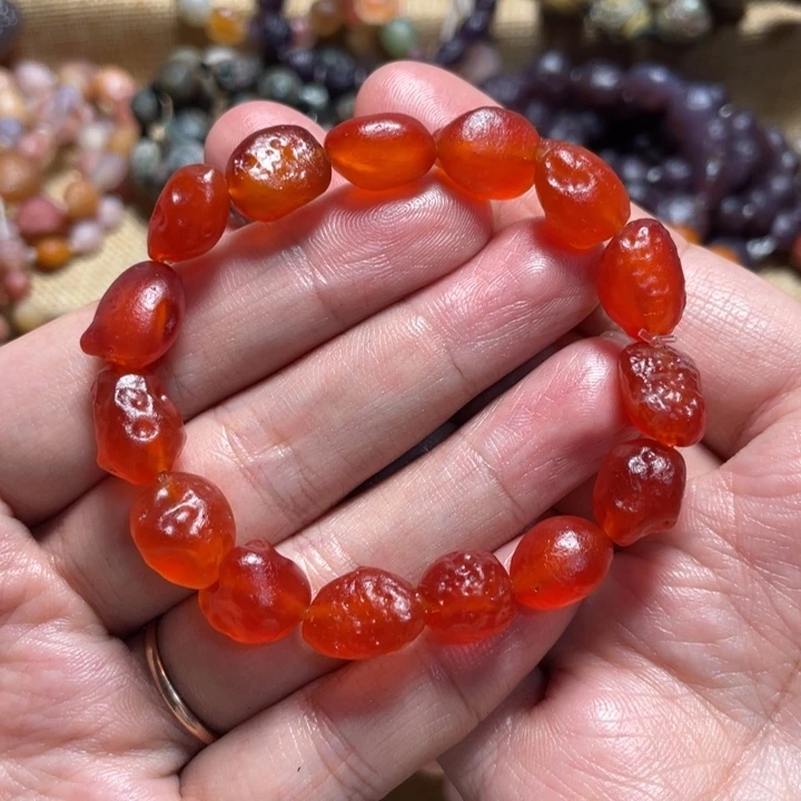 玛瑙/玉髓合金手链