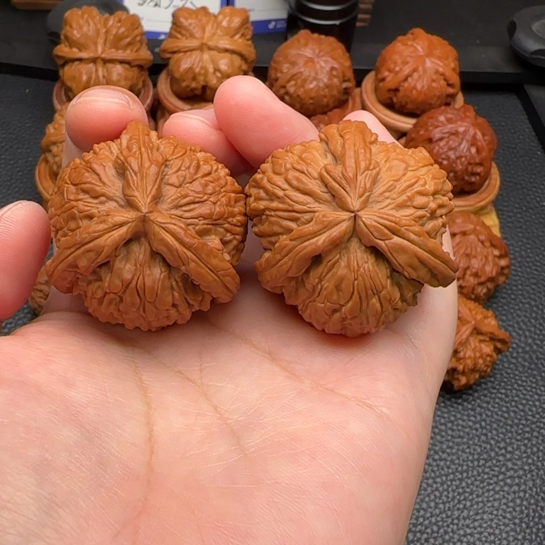 把件文玩核桃白奔全品42