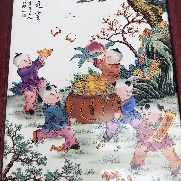 瓷片景德镇瓷板画