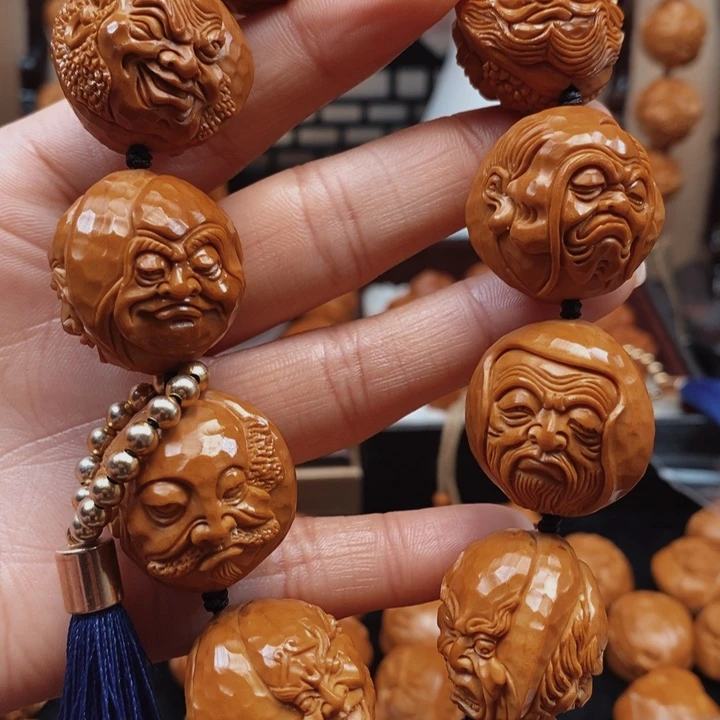 橄榄核手串/手链钻石面罗汉2.5