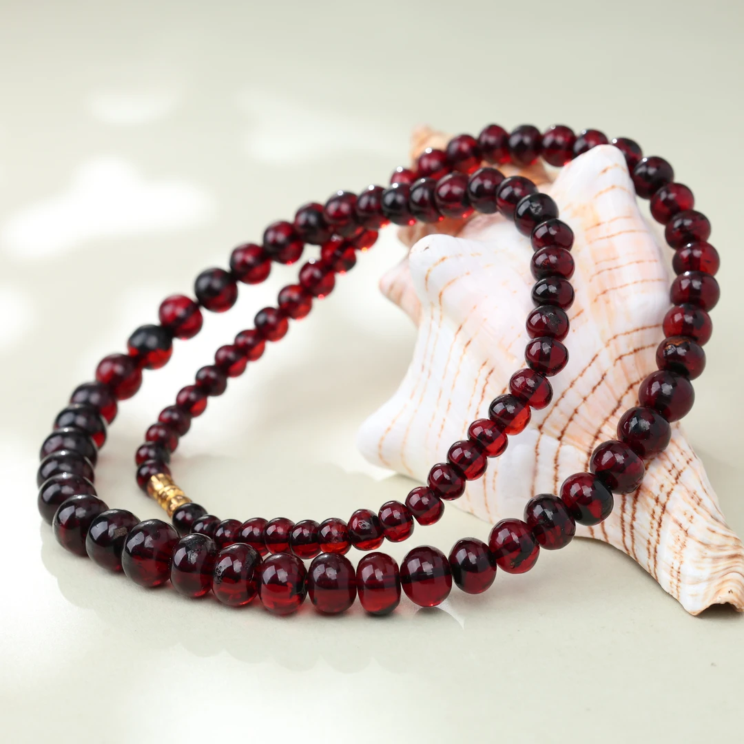 【央博玉】琥珀塔链-YB94840020-多样性发一|BHP2