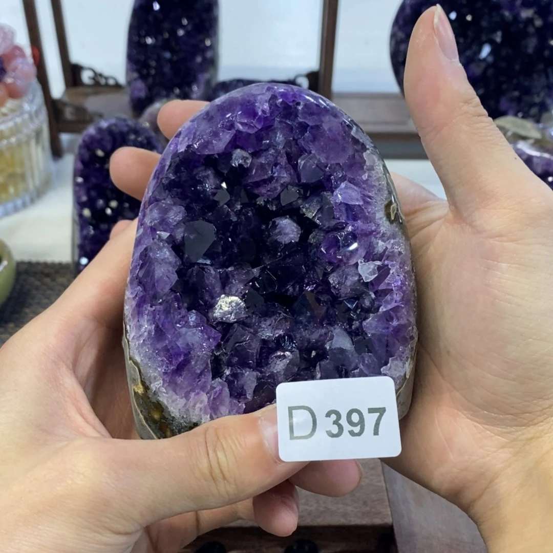 紫晶摆件摆件未镶嵌