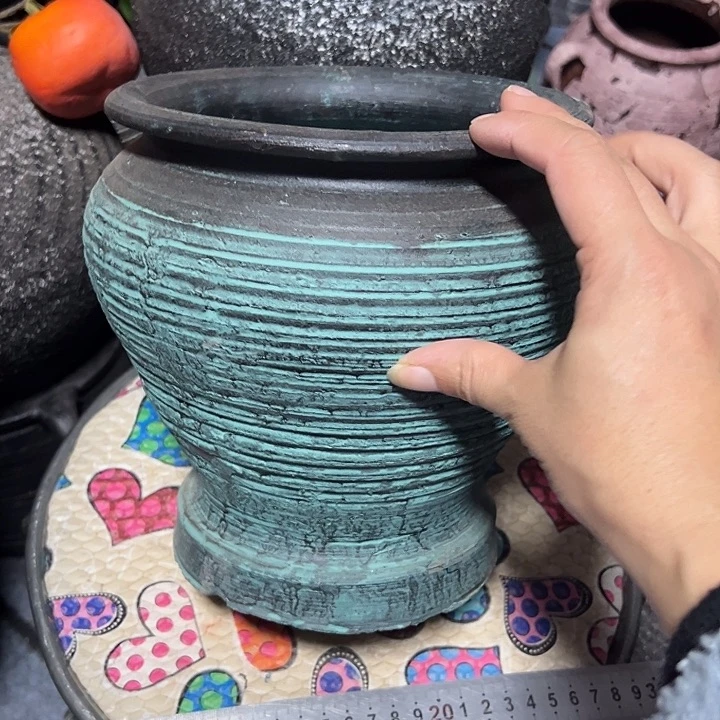 绿色鱼尾高20口18带孔