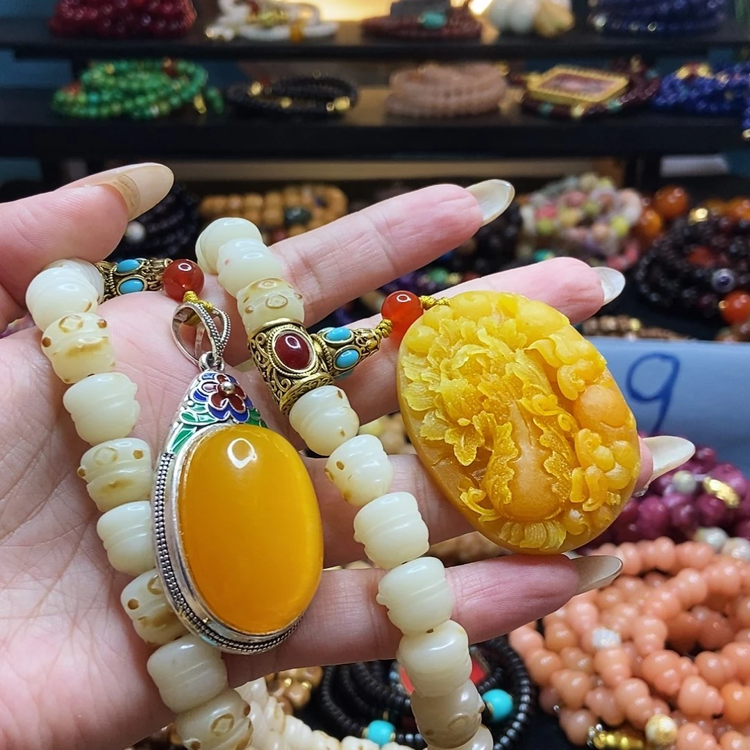 琴***呢佛心果吊坠菩提果