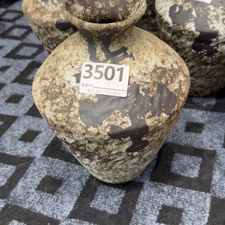 4***3瓷片景德镇高温花器编码3501高33口6默认无孔