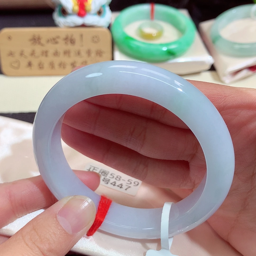 翡翠未镶嵌手镯447