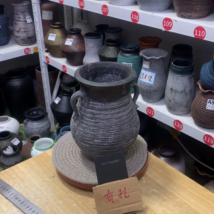 【闪购商品】红陶粗糙盆有孔