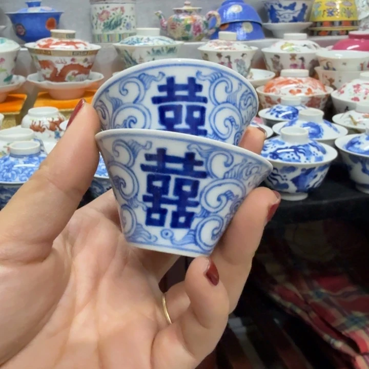 随***x景德镇陶瓷杯子盖碗