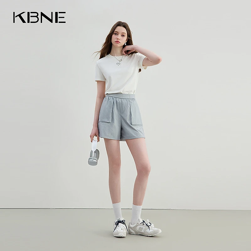 【芋总专属】KBNE裤子2025新款宽松薄款休闲裤短裤阔腿裤运动