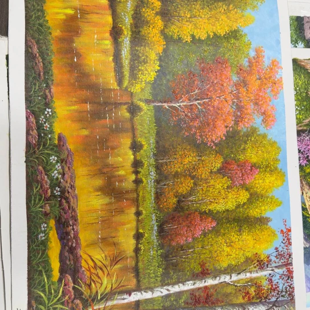 油画你在干嘛呢我