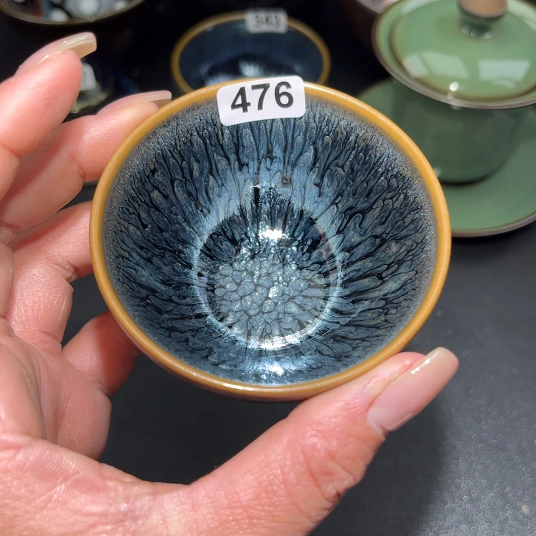 茶盏476 建盏单盏放大漏……