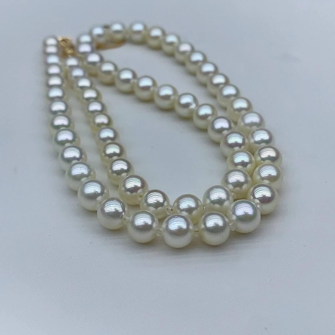 海水珍珠颈饰银S925镶嵌