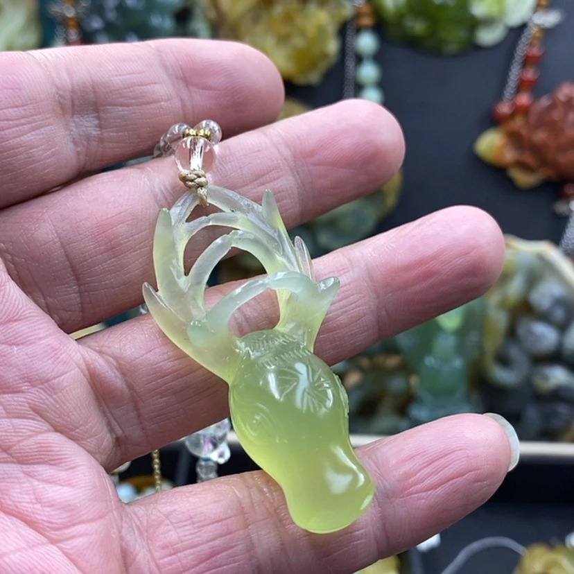 【闪购商品】未镶嵌岫玉吊坠