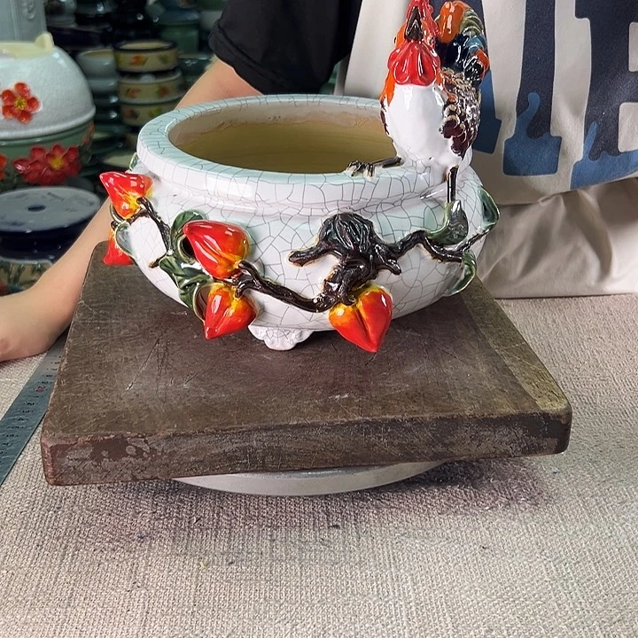 泳坤堂石湾盆陶瓷