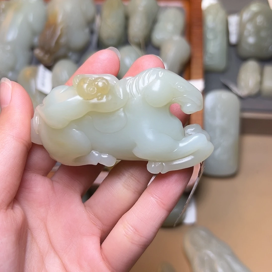 和田玉把件未镶嵌