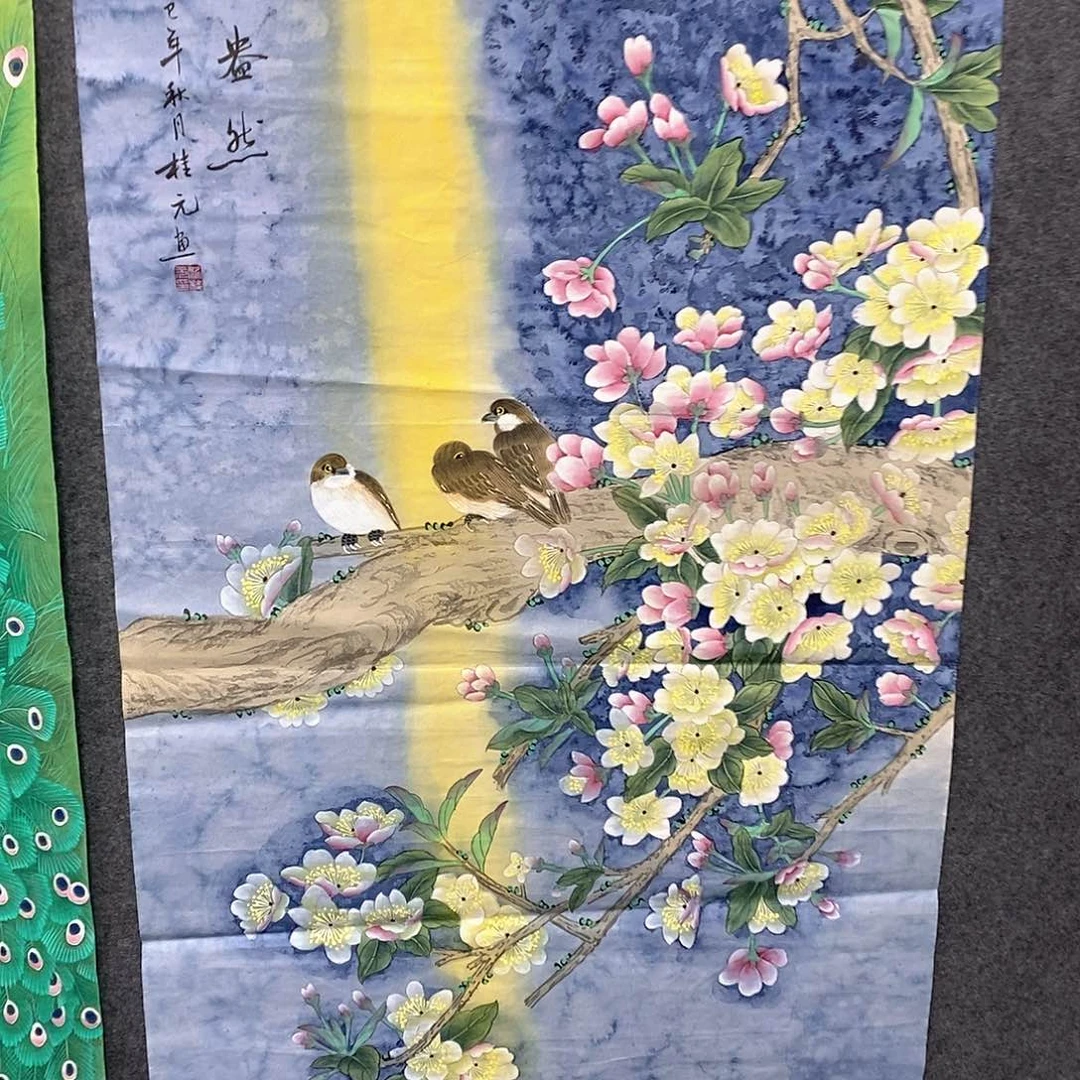 国画国画手绘作品