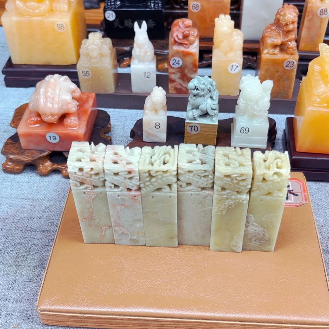 松***风寿山石闪购商品瑕疵料6方