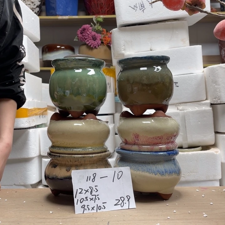 粗陶多肉花盆微瑕10