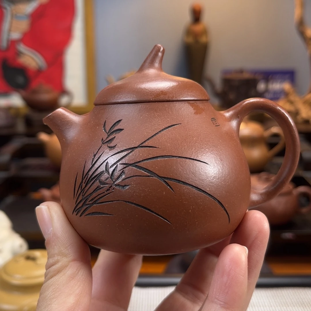 紫砂茶具半手工制作