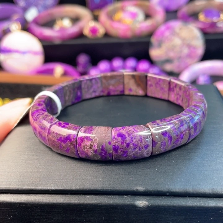 苏纪石（舒俱来）手牌未镶嵌泥地丝绒手牌