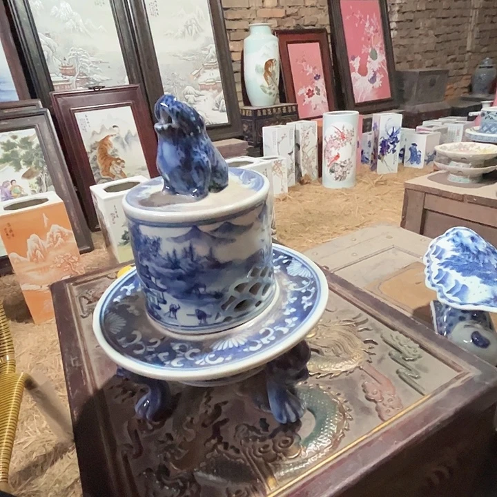 陶其他景德镇高温瓷香炉