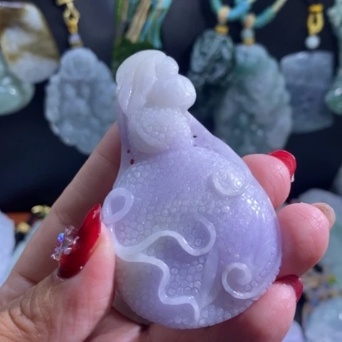 【闪购商品】颈饰未镶嵌翡翠葫芦