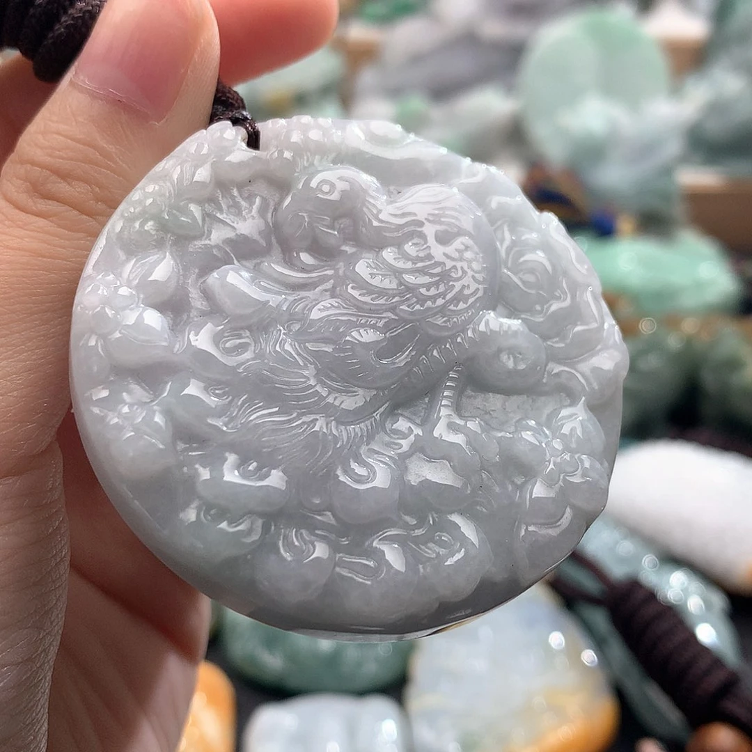 吊坠(不含链)未镶嵌翡翠
