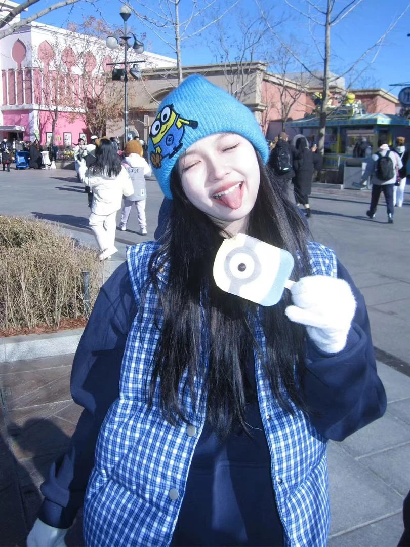 马甲复古通勤美式复古甜美2025新款外套棉衣马夹格子立领潮流大码