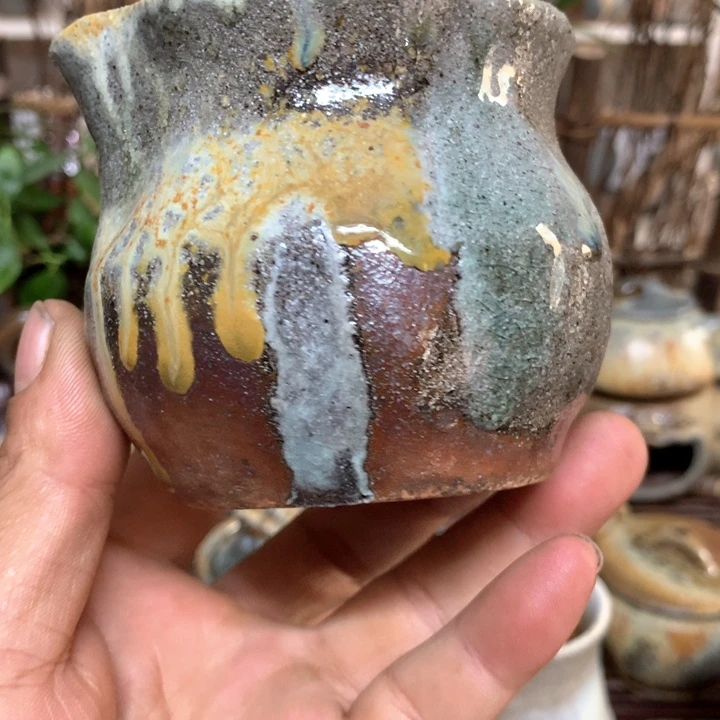 紫砂茶壶多**3纯自然高温裸柴烧