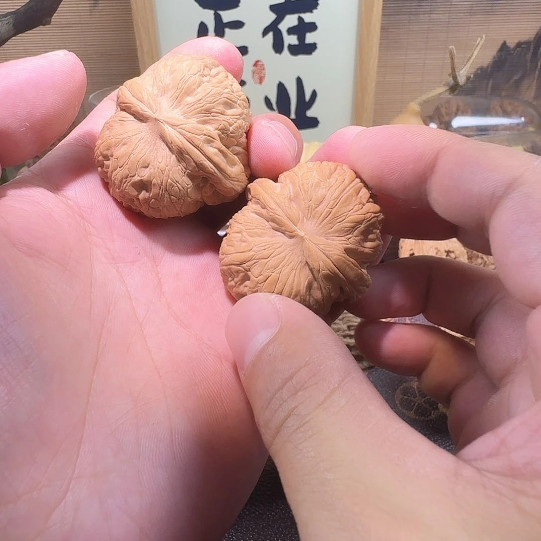 桃核把件小*灰全品元宝