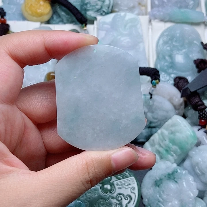翡翠未镶嵌吊坠(不含链)翡翠