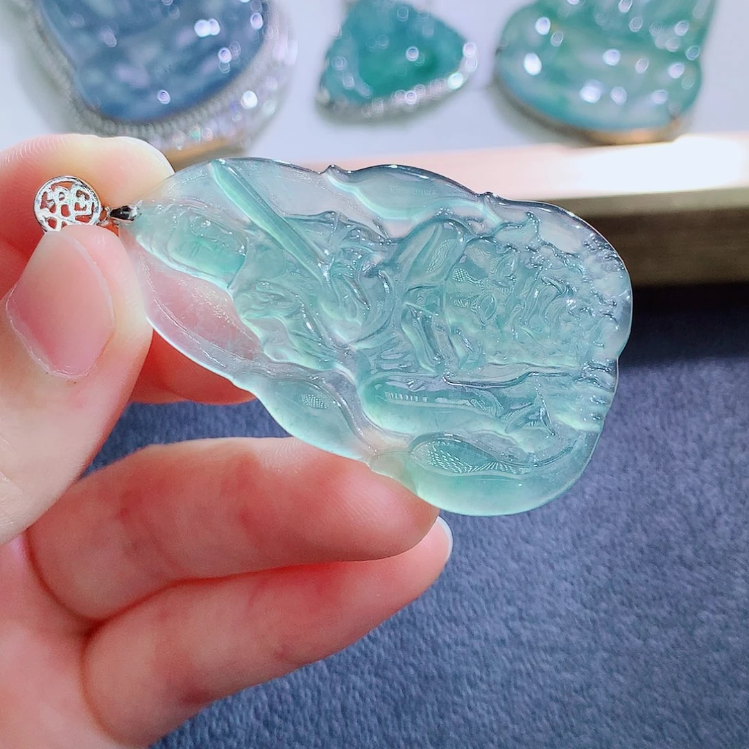 颈饰未镶嵌翡翠翡翠