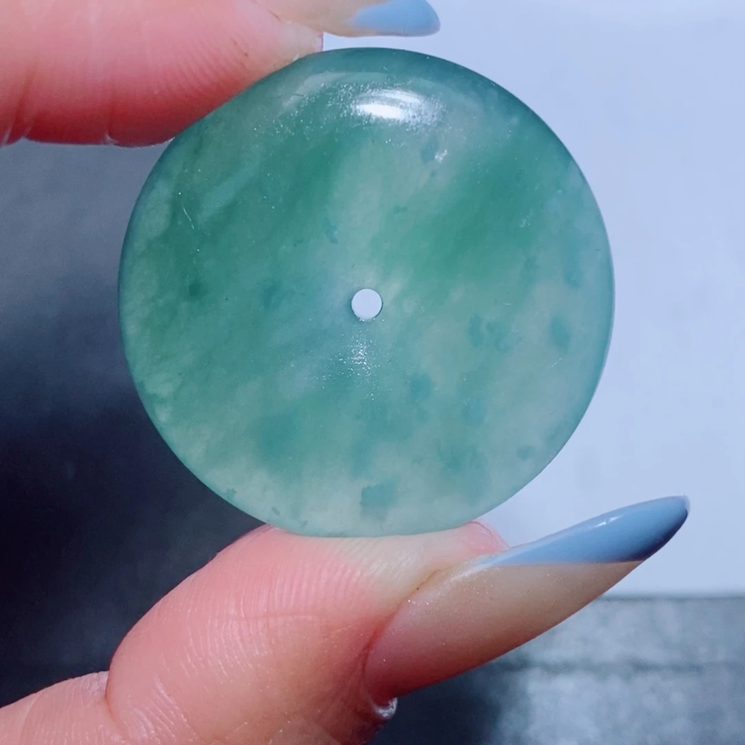 定制翡翠未镶嵌定制翡翠毛货挂件