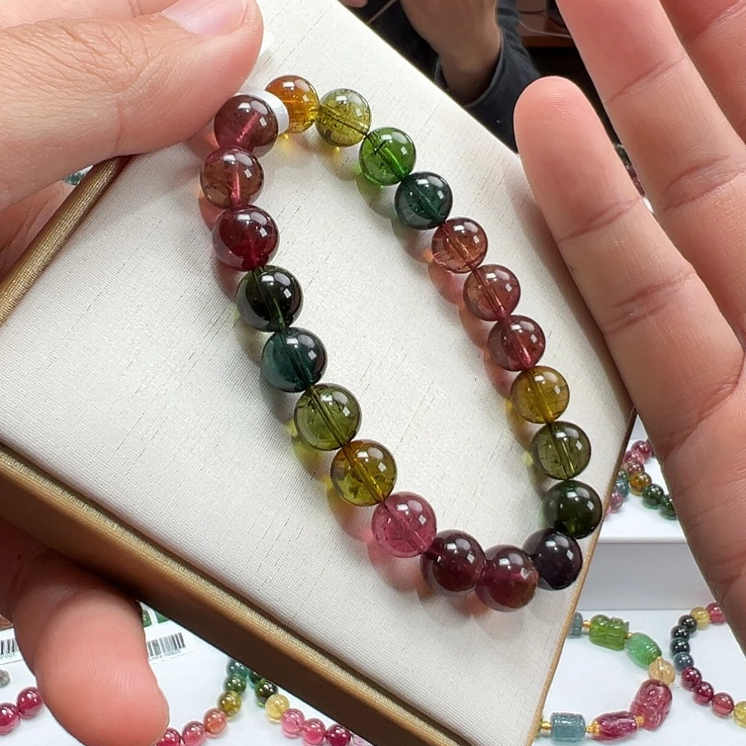 碧玺手串未镶嵌9mmmmmmmmm