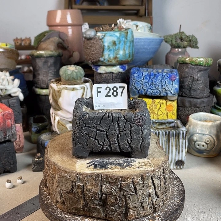 开播福利 陶瓷花盆 默认微次