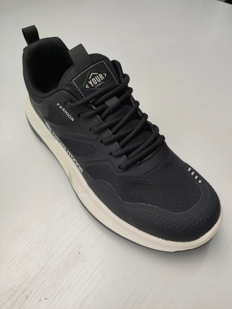 【N482】甄选男鞋推荐 25525-1黑色 时尚百搭 潮流舒适男款