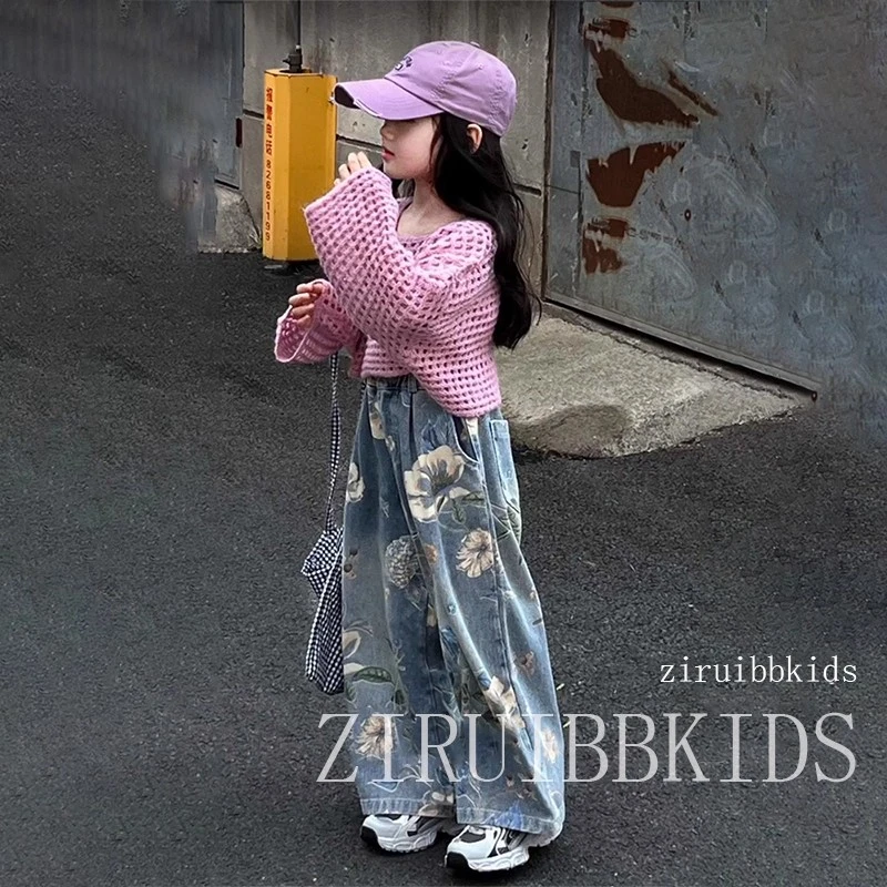 女童秋季三件套2025新款儿童多巴胺森系穿搭女孩秋装套装时尚小众