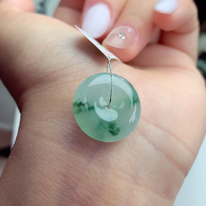 【闪购商品】颈饰未镶嵌翡翠尺寸19.3-5.8