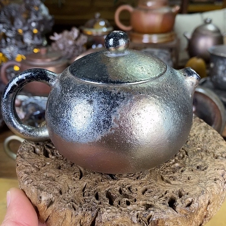 建水紫陶柴烧茶器，0018