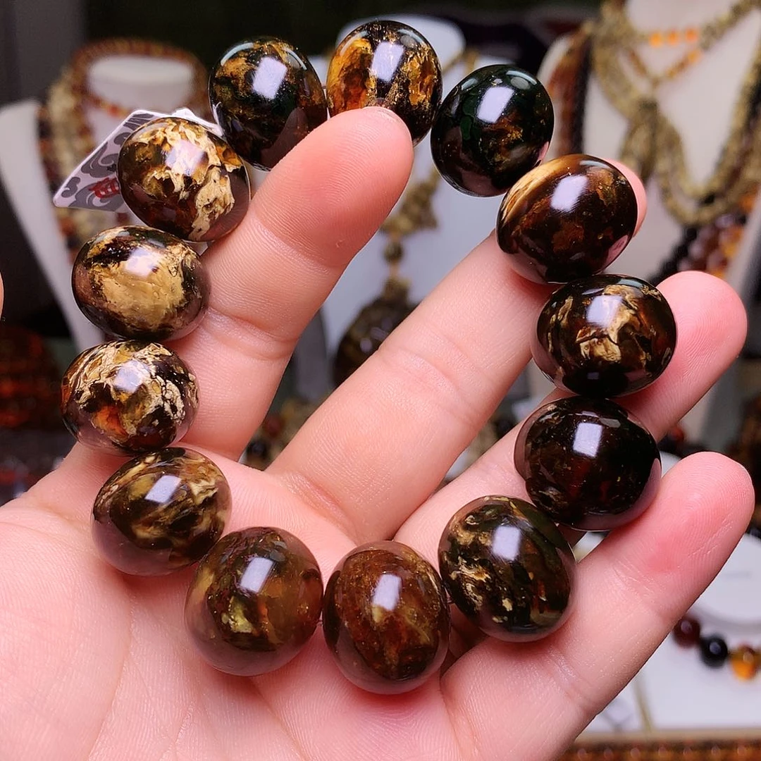 琥珀裸石未镶嵌王*