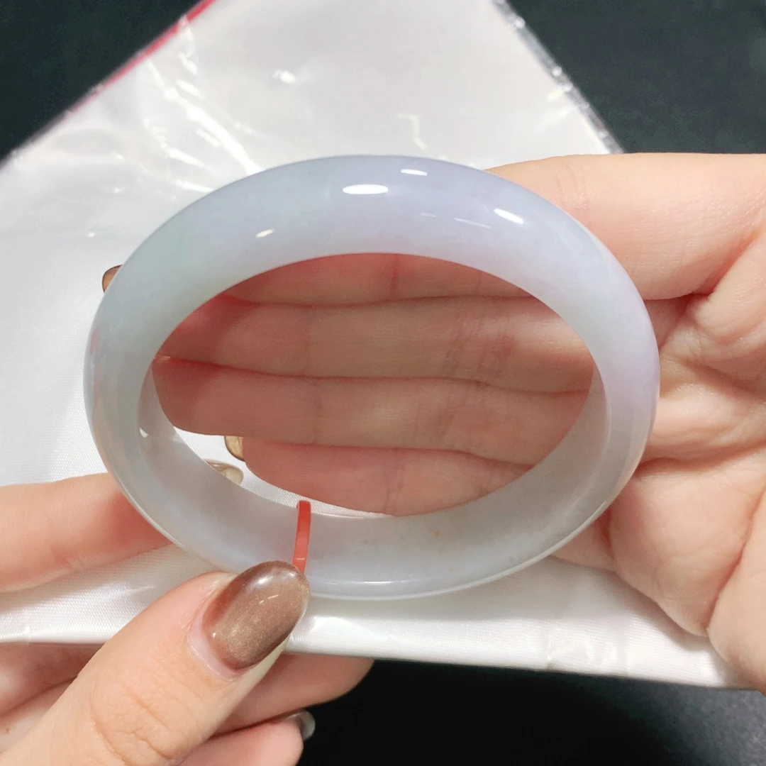 翡翠未镶嵌手镯56圈1214