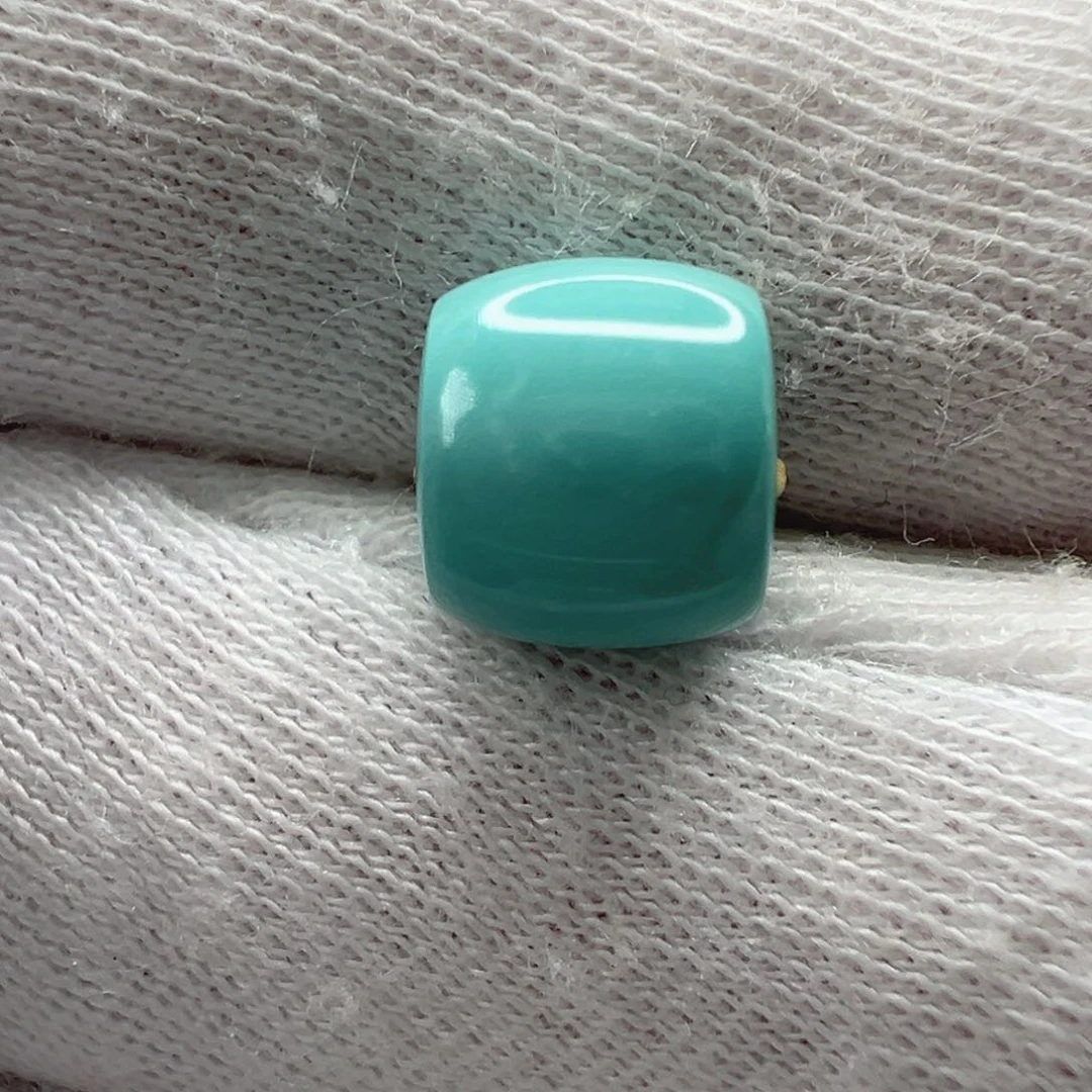 绿松石未镶嵌直切珠8.7