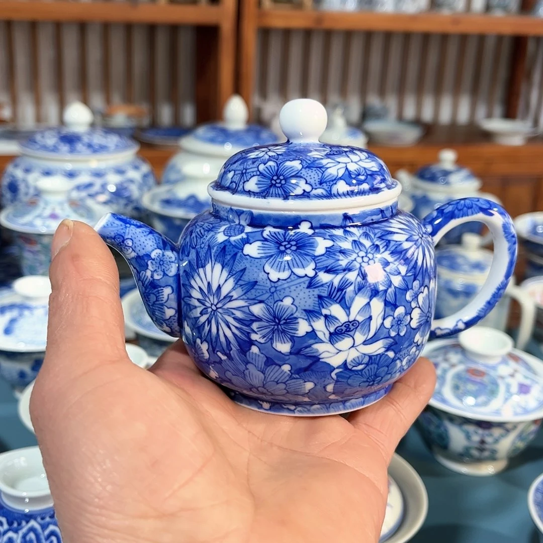 錡镇堂手工手绘壶